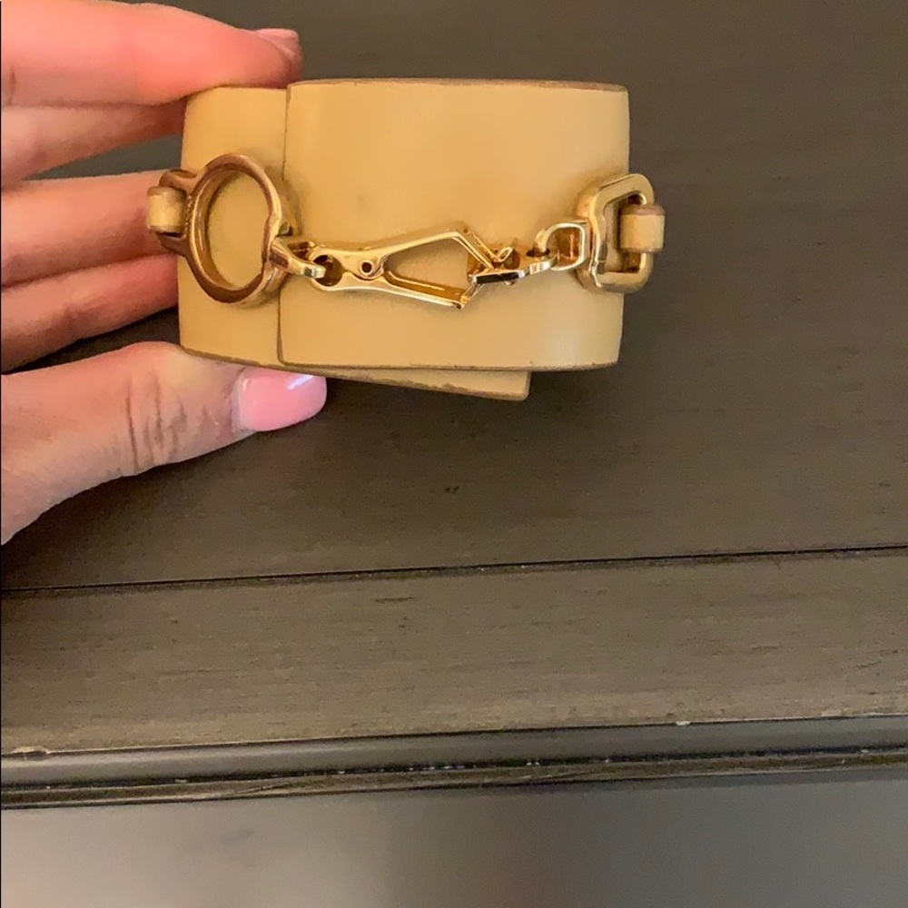 Authentic PRADA leather bracelet